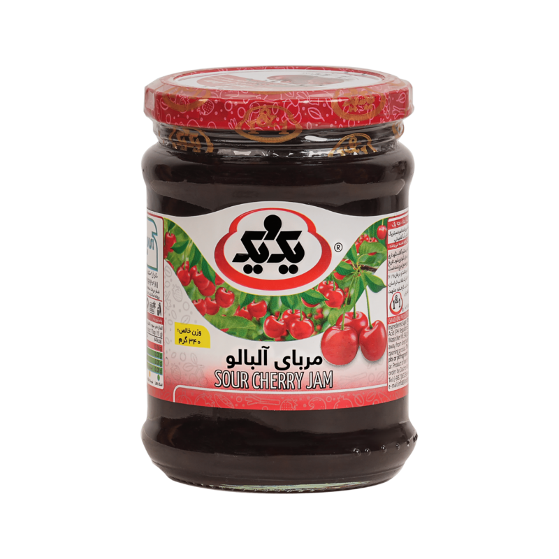 مربای آلبالو یک و یک