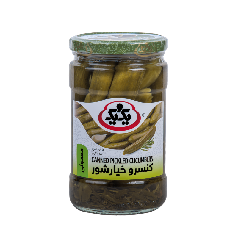 کنسرو خیارشور معمولی